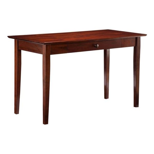 Atlantic Furniture Atlantic Furniture AH12104 Shaker Desk with Drawer - Antique Walnut AH12104